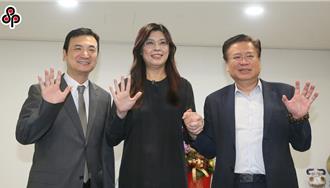 鄭麗文拜會商總  許舒博籲藍「別網內互打」：打贏網也破