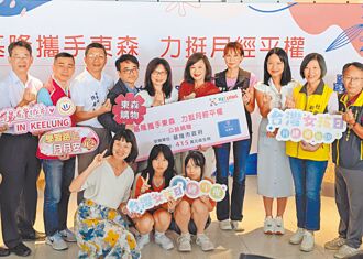 基隆 助女學生 企業捐3.8萬份衛生棉