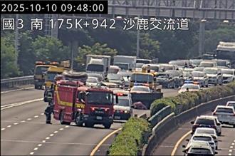 國慶下午國道9路段易塞 國5南向傍晚後再出發