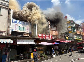 高雄甲仙素食餐廳火警！　60歲老闆娘燒燙傷送醫