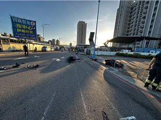 新北八里逆向衝撞！　56歲騎士遭撞命危送醫搶救