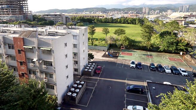 輝達在台總部選址，位於民生社區的「松南營區」成新備案。圖／范揚光