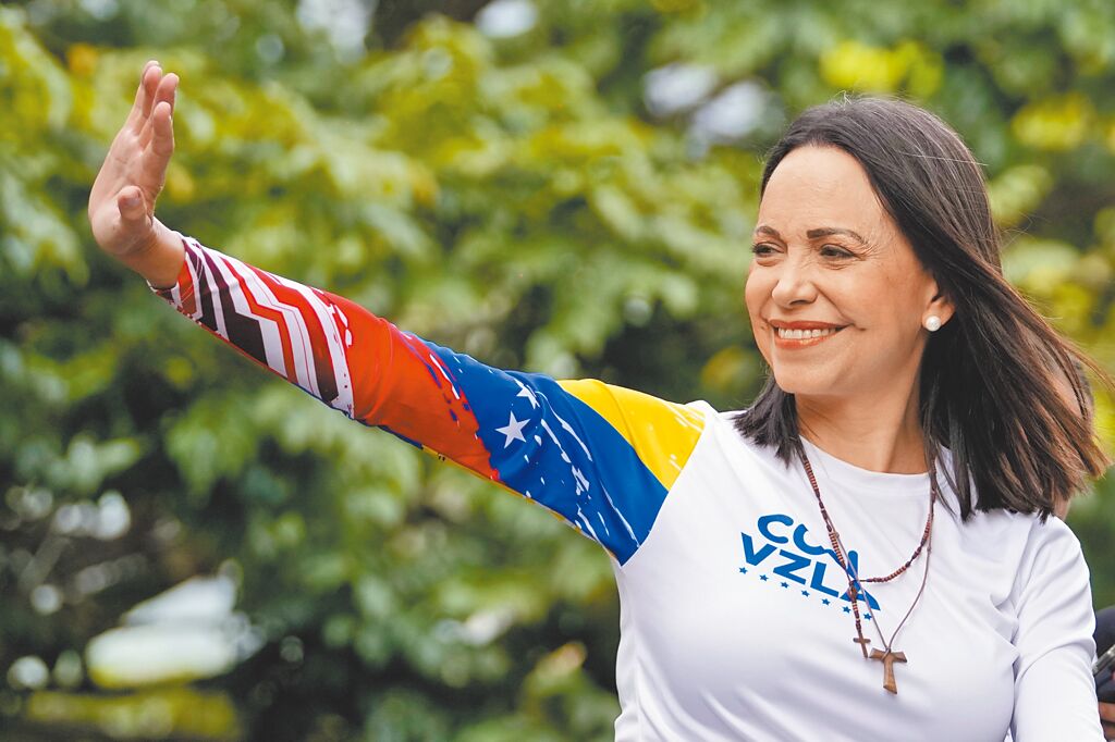 諾貝爾和平獎新科得主 呼籲川普進攻委國「這是唯一方法」