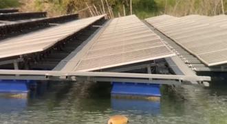 烏山頭水庫光電板傳藥洗  經部：禁用清潔劑  水質監測正常