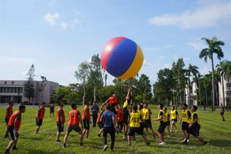 工訓中心團康活動  凝聚單位向心