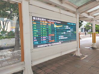 公車站牌智慧化 北市汰換220座