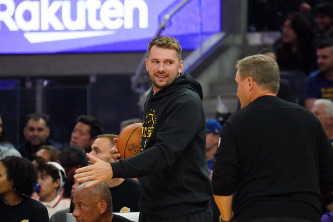 东契奇预计将会出赛两场热身赛。(路透资料照)