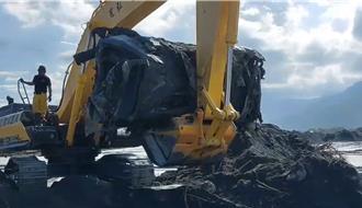 光復洪災仍5人失聯  屏東特搜大隊尋獲失聯者轎車