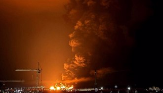 烏克蘭無人機空襲克里米亞石油碼頭 命中5座油槽引發大火