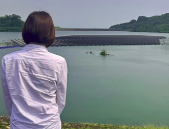 水库光电板破碎怎办？蓝委揭「民生、农田用水」严重性