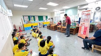 桃園消防走入校園 海湖國小「小小消防營體驗活動」熱鬧登場