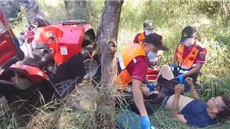 澎湖警消一早好忙！落海、車禍受困又遇山林失火