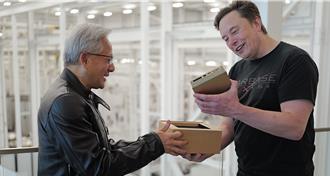 黃仁勳親送馬斯克AI超級小電腦　成地端運算高性價比選擇