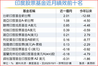基本面穩健 印股具補漲空間