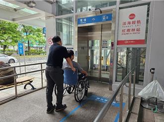 新北捷运AI派梯即时辨识 轮椅族、推婴儿车旅客免动手