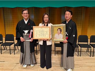 长期推动台南、京都深化交流 郭贞慧获京都市特别表彰