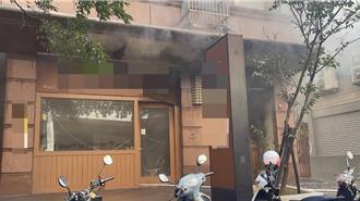 桃園蘆竹早午餐店火警　1人受傷送醫