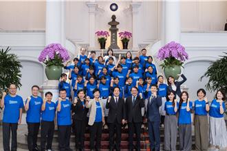 北投國中女壘赴美奪冠 賴清德：政府要當所有運動員的靠山