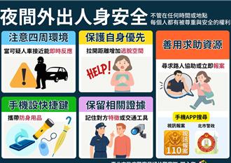 北市街头传猥亵案件  妇幼队提醒5大防护要点
