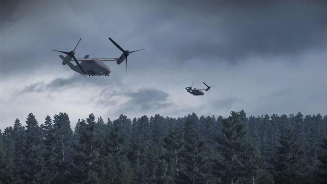  「CxR」未来可望与美陆军有人直升机队搭配，发扬「有人／无人组合」协战能力。（取自波音网站）