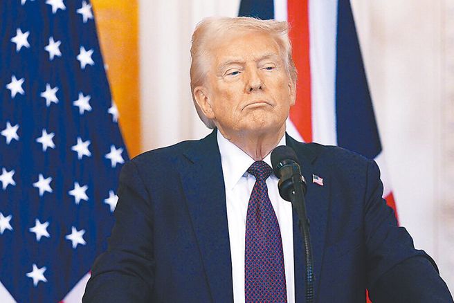 美國總統川普。資料照片