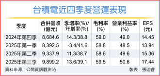 全年獲利將持續創高 台積電Q4毛利率 有望站穩6字頭