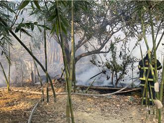 桃園老農疑整地燒雜草引火焚身 全身90％燒燙傷不治