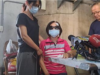 台中惡男嫌吵砍傷2鄰居 受害老婦還原驚悚過程：我沒看電視