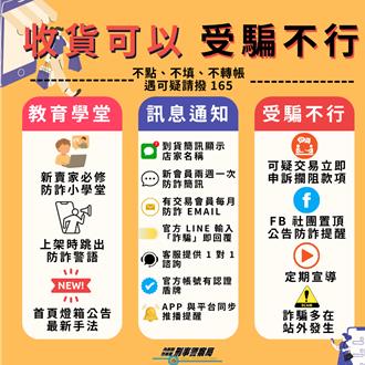 9月网路购物诈骗3625件居冠 收诈骗包裹「可申请退款」