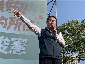 林俊憲參選市長首場造勢  黃偉哲站台沒同框：我已經做了！