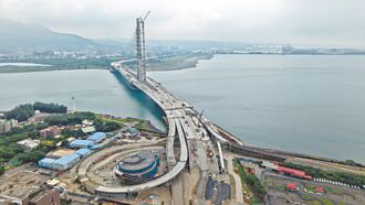 走淡江大桥 板桥到淡水35分钟