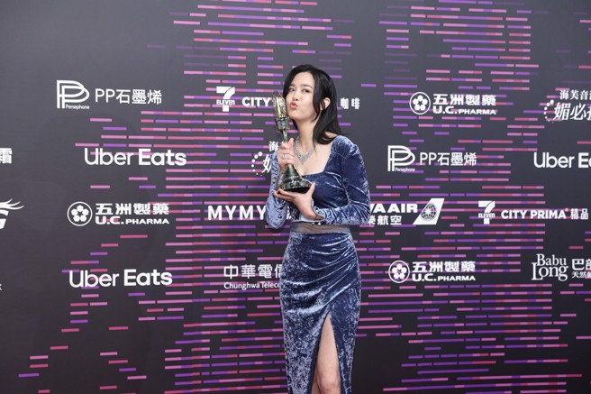 黄可欣是本届迷你剧集新人奖得主。(郭吉铨摄影)