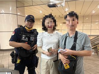 捷警火速尋回韓國旅客手機  獲贈「鳳梨酥」微笑婉拒