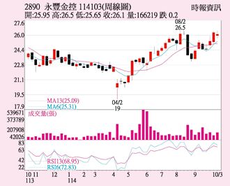 永豐金 獲利動能續強