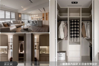 訂製美型收納交織柔光序曲，企業主的新古典私宅展現美學與機能的黃金比