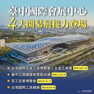 中台灣產業邁向國際新里程碑！「臺中國際會展中心」啟動開展 