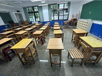连日豪雨 海山高中教室泡水 新北市府拟设6集水井改善