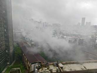 快訊》北市喬治高職舊校舍火警　無人進出竟莫名起火