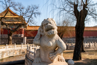 紫禁城橋墩石獅「爪護下體」 背後藏父殺子悲劇