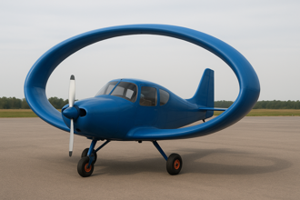 烏克蘭找到採用環型機翼的詭異無人機  