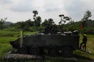 564旅聯兵1營實彈射擊 展現應變戰力