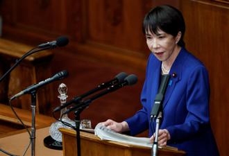 高市早苗首場施政演說 擬增日國防預算至GDP 2％