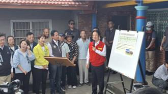 前進指揮所風災任務近尾聲 賴清德再進災區探進度