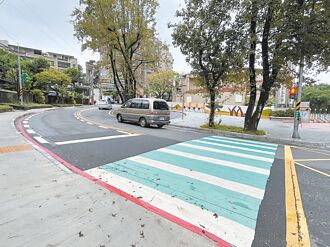 基市護學童 山路設減速標線