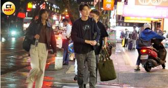 直擊》韓星李廷鎮為挺温昇豪來台　李進良招待海鮮美食感受夜生活