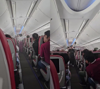 機場驚魂！旅客登機時行動電源突冒煙　西部航空急疏散