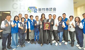 郑丽文谢票 表明竹市蓝白合