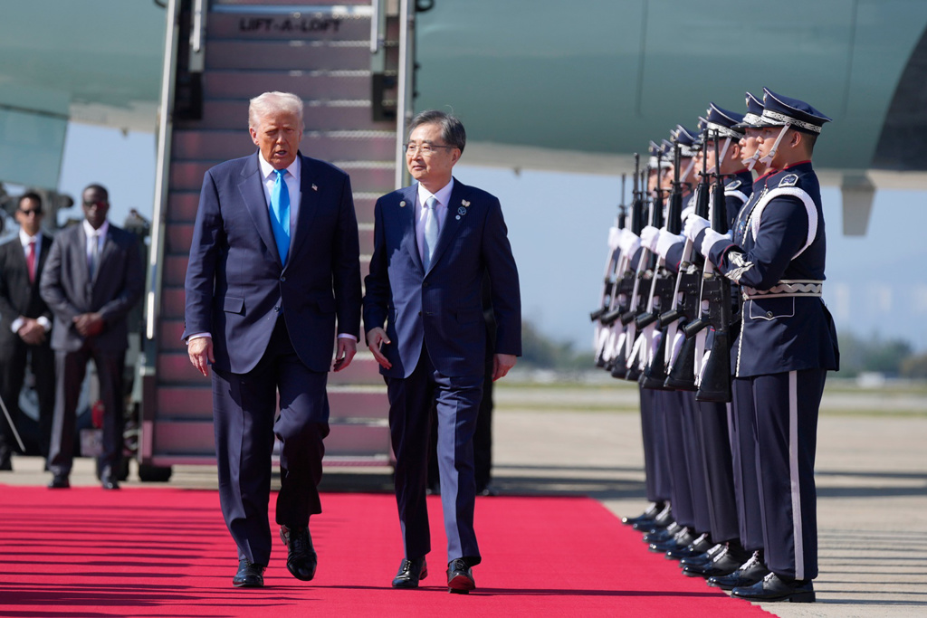 影》川普抵韓與李在明談關稅 「大要求」考驗首爾耐性