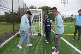 豪擲4千萬！花蓮市佐倉足球場 8人制足球場11月完工