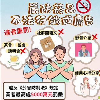 金門加強稽查違法販售新興菸品 保護青少年及孕婦族群健康